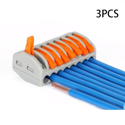 

Flame Retardant Cable Connector Set Universal Fast Electric Wire Connectors Kit Quick Install Terminals