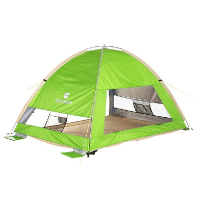 

KEUMER Portable Automatic Instant Beach Shade Tent with UV Protection for 3 People Easy Popup Outdoor Sunn Shelter Camping Tent 21