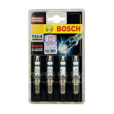 

Bosch BOSCH hardcover platinum-rhodium alloy four-pole high-performance spark plug HGR6DQI four packs Mazda 6 Mazda 3