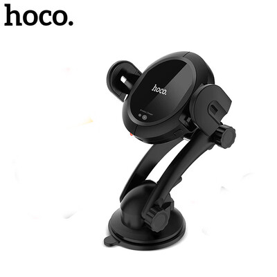 

HOCO Qi wireless Car Charger Stand Automatic infrared clip Air Vent Mount Car Phone Holder 10W Fast Charger for iphone XS Max XR