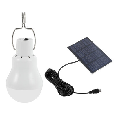 

Willstar 1PC Solar Tent Lamp Solar Light Bulb LED Camping Outdoor Light