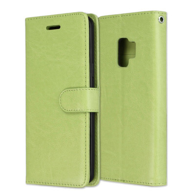 

MOONCASE Samsung Galaxy S9 3 Card Photo Frame Leather Case - Green
