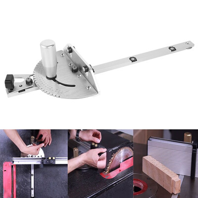 

1 Set Aluminum Box Gasket Jig Fit for Miter Gauge Woodworking Tool Router Table Saw DIY Wood Jig Wood Working Tool