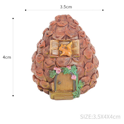 

Garden Micro Landscape Mini Resin House Miniature House Fairy Home Garden Decoration Crafts Artesanato Miniature Fairy Garden