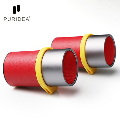 

PURIDEA i6 Bluetooth Speaker Phone Laptop Audio Outdoor Portable Mini Cannon Red