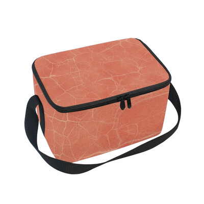 

ALAZA Lunch Box Insulated Marble Texture Lunch Bag Large Cooler Tote Bag for Men Women