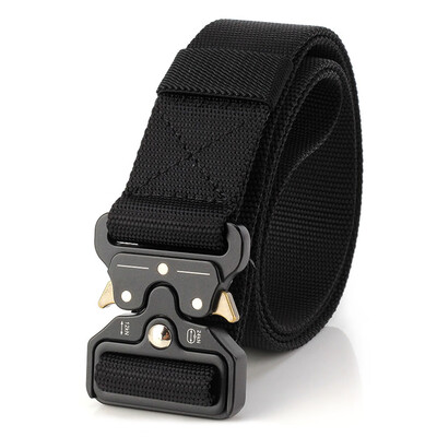 

Lixada Nylon Waist Belt with Metal Buckle Adjustable Heavy Duty Training Carry Waist Belt