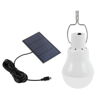 

Willstar 1PCS Solar Light Bulb Lamp Solar Tent Lamp LED Camping Outdoor Light