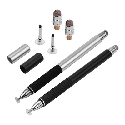 

2-in-1 Precision Stylus Pen with Conductive Head&Disc Tip Universal Touchscreen Pen for All Capacitive Touchscreens Cell Phone