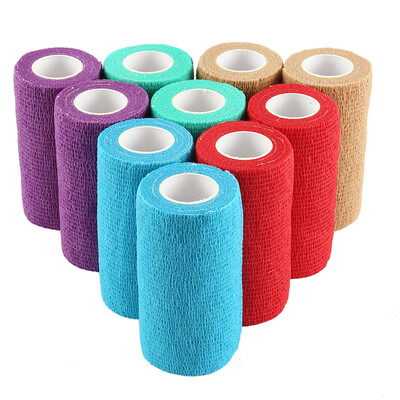 

Cohesive Bandage Waterproof Support Self-Adhesive Elastic Stick Vet Wrap Tape