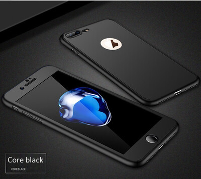 

360 Full Coverag Super Soft Silicone Fitted Cases For iphone 7 6s 6 Business Dirt-Resistant Phone Cases For iphone8 Plus