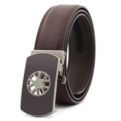 

xsby Mens Luxury Business Genuine Leather Belt Men Accessories Casual Waist Belt
