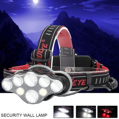 

8 LED Headlamp LED Headlight Head Bike Lamp Outdoor Lights