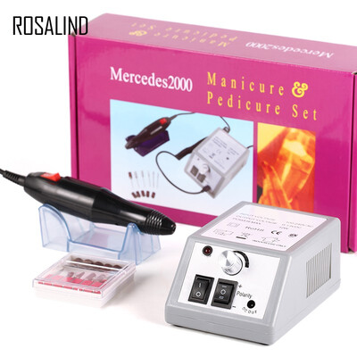 

ROSALIND 10W 20000RPM Electric Manicure Drill Nail Art Equipment Nail File Drill With EU Plug Nail Design nails accessories