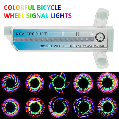 

Willstar 32x String Bicycle Cycling Tire Tyre Safe Flash Lights Bike Wheel Spoke LED Lamp
