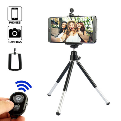 

Bluetooth Selfie Stick Telescopic Tripod Phone Holder For iPhone11  Android