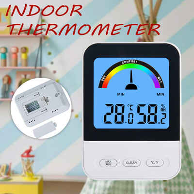 

Willstar Indoor Outdoor Thermometer Digital Temperature Humidity Monitor Meter Gauge with LCD Backlight Wireless Thermometer