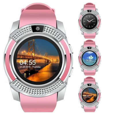 

V8 SmartWatch Bluetooth Smartwatch Touch Screen Wrist Watch with CameraSIM Card Slot Waterproof Smart Watch DZ09 X6 VS M2 A1