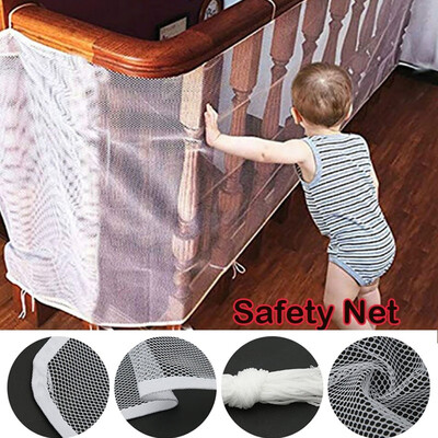 

Stair Safety Net Small Gridding Protection Installation Baby Secure Gate