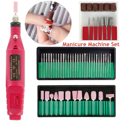 

DIY Electric Nail Drill Machine Polish Grinding Nail Tool USB Charging Nail Art