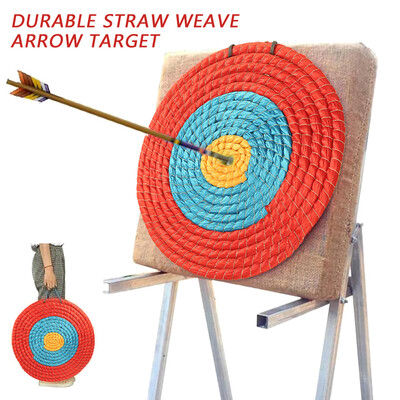 

Willstar Straw Archery Target Hand-Made Arrow Target Bullseye Archery Target for Shooting Practice