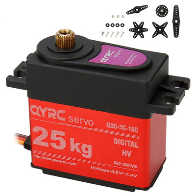 

Willstar Metal Gear 25KG Core Motor Digital Servo for 110 18 RC Car Boat Water