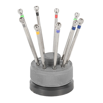 

9pcs Precision Screwdriver Slotted Flat Watchmaker Tools for Watch Electronics