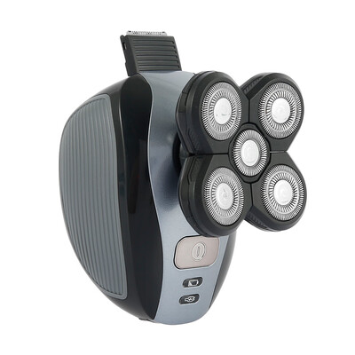 

Hot 5 Heads Rechargeable Skull Head Shaver Mens Razor Cordless Hair Clipper Trimmer