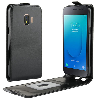 

for Samsung Galaxy J2 Core Flip Leather Case for Samsung Galaxy J2 Core J260 SM-J260GDS Retro Wallet Case Leather Cover Cases