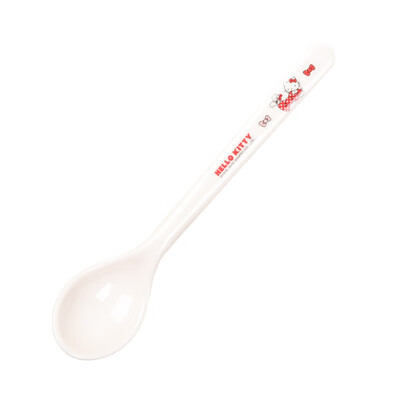

Wuhe WUHE HELLO KITTY Hello Kitty long handle childrens milk thistle cute cartoon shatter-resistant baby food supplement tableware KT-908
