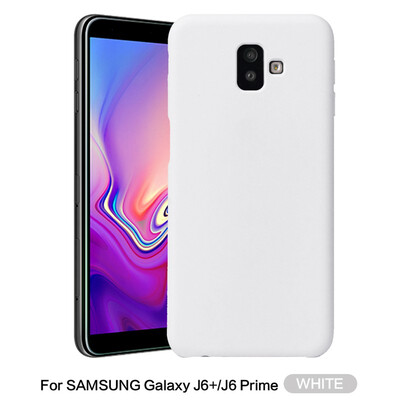 

Goowiiz Phone Case For Samsung Galaxy J4 Plus 2018J4 Prime 2018J6 Plus 2018J6 Prime 2018 Fashion Simple Solid Color Ultrathin