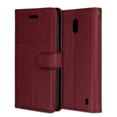 

MOONCASE Nokia 2 3 Card Photo Frame Holster - Brown