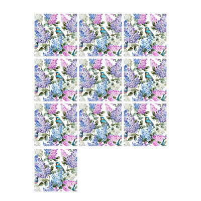 

10 PcsSet Self Adhesive Tile Stickers Art Decals Removable Wall Sticker Kitchen Backsplash Bathroom Home Tidy Protection