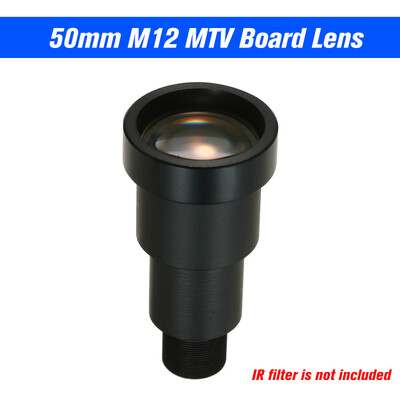 

13 HD 13MP 50mm Starlight CCTV Lens 67 Degree M12 Mount MTV Board IR Lens for Security CCTV Video Cameras F12 Long Viewing D
