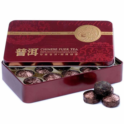

2011 Yr Glutinous Rice Ripe Mini Puer Pu Erh Shu Puerh Tuocha Gift Pack 75g