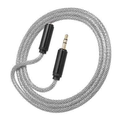 

35mm Jack Audio Cable 35mm Male to Female Car Auxiliary Audio Stereo CableBlue