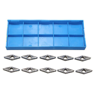

10Pcs Aluminum Carbide Inserts VCGT160408-AK H01 VCGT332-AK