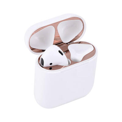 

Metal Dust Guard for Apple Airpods Case Shell Skin Dust Guard for AirPods Protection Sticker Headphone Protector Case Shell