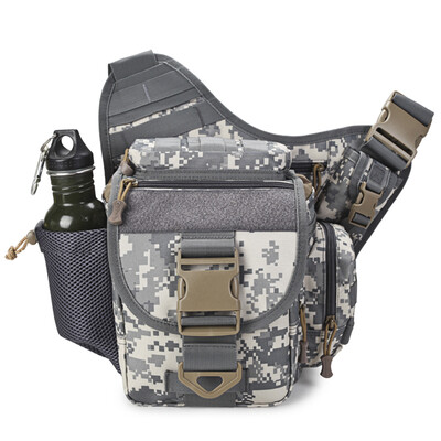 

Outdoor Saddle Bag SLR Camera Bag Multifunctional Single Shoulder Water-resistant Backpack Camouflage Waist Pack