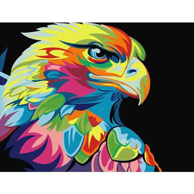 

Diamond Painting Embroidery Cross Stitch Full Mosaic DIY Kit Eagle Cartoon Animal Rhinestone Home Decor