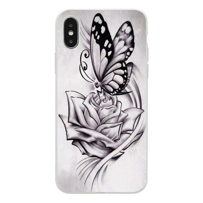 

For Huawei Y9 2019 Y9 2018 Y7pro Y7Prime Y7 2018 Y7 2017 TPU Soft Phone Case DIY Back Cover Flower Cat style