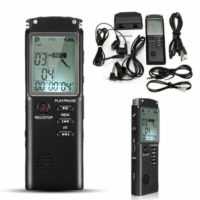 

Willstar 32G Voice Activated Mini Spy Digital Sound Audio Recorder Dictaphone MP