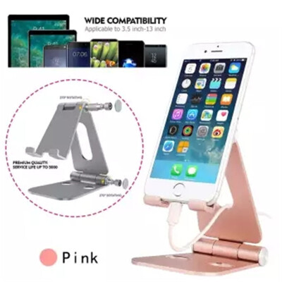 

Adjustable Foldable Cell Phone Stand for iPad Metal Aluminum Smartphone Holder Any Angle Desk Phone Stand iPhone iPad Android S