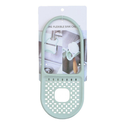 

arbitrarily curved sink drain rack made of TPR material for sponge&cleaning tools