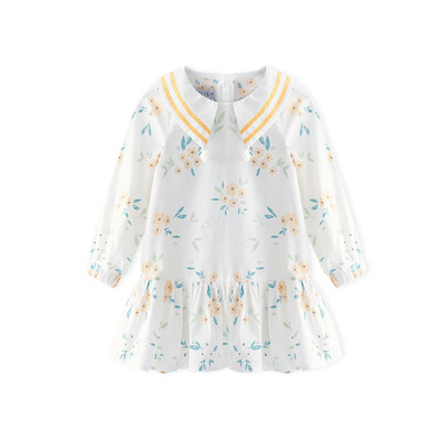 

Cicie self-employed childrens clothing girls dress print skirt small fresh girl childrens skirt C91027 yellow 11052A