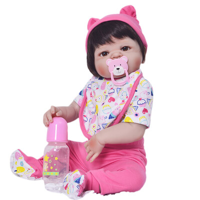 

23 Fashion Reborn Dolls Full Silicone Vinyl Body Realistic Girl Princess Babies Gold hair Newborn Dolls Kids 1st Xmas Gifts