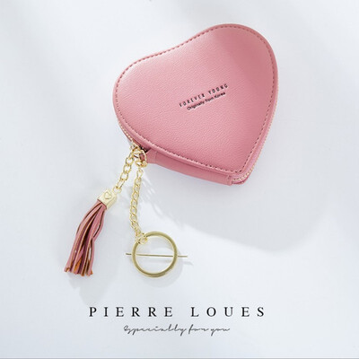 

New Korean version of cute little pocket key ring lady purse