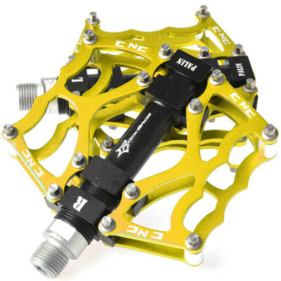 

RockBros Hollowing Ultralight Aluminum Alloy Bike Bicycle Pedals Platform Cycling Bearing Mountain Bike Pedal Anti-skid Foot Multi