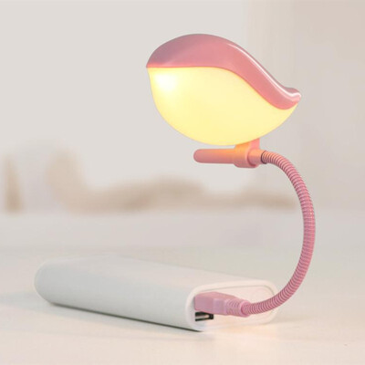 

Twittering Birds USB Lamp Notebook LED Night Lamp Energy-saving Eye Protection Mobile Power Walkman Lamp
