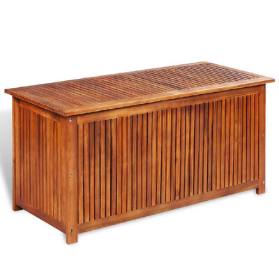 

Outdoor Storage Box Solid Acacia Wood 461"x197"x228